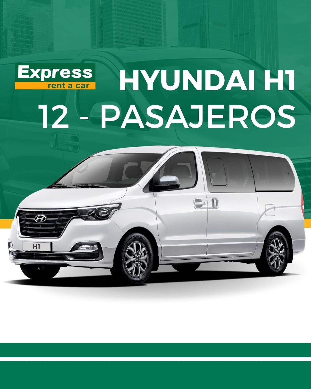 Hyundai H1 12 Pasajeros | Capacidad, Comodidad y Eficiencia