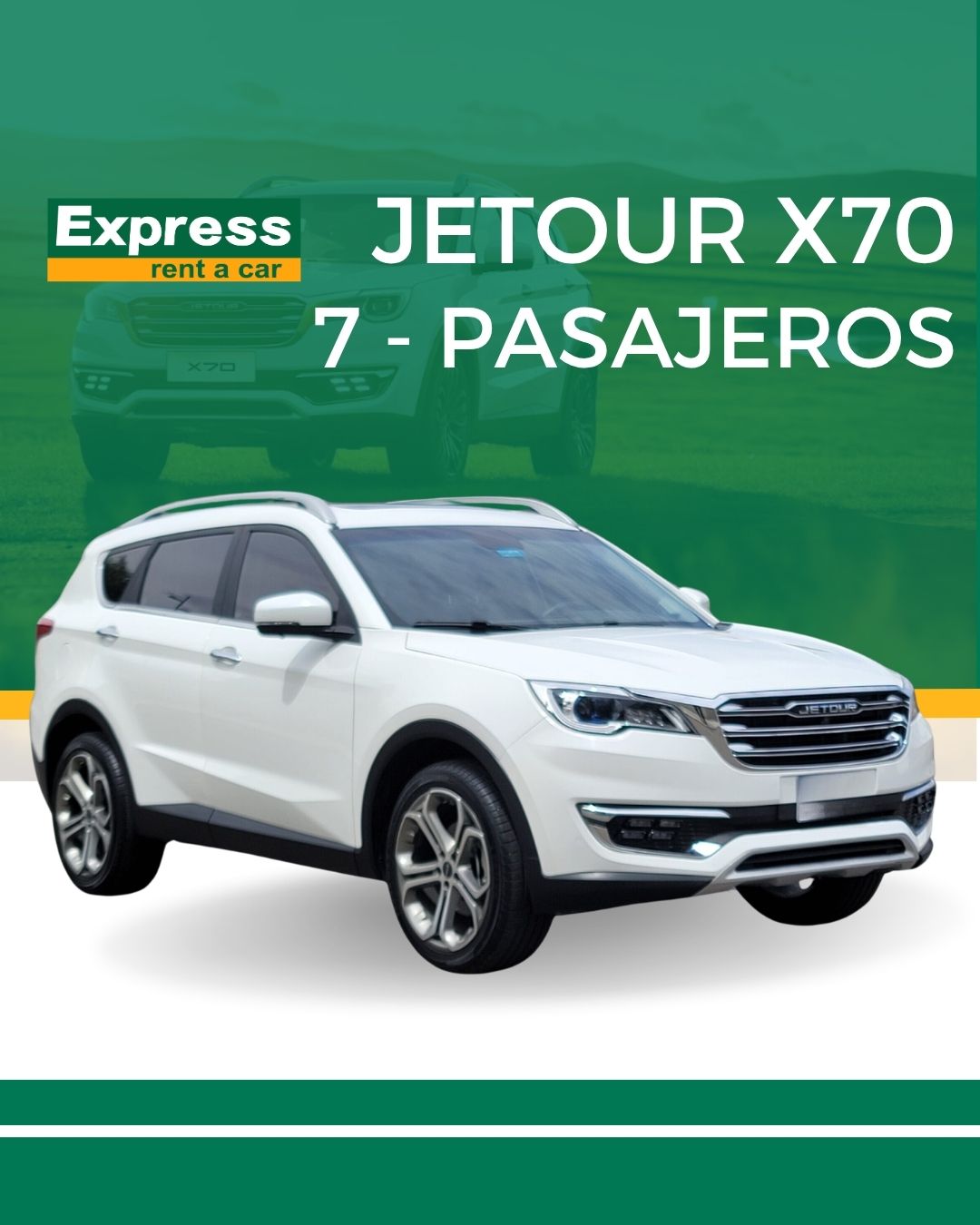 Jetour X70 7 Pasajeros | Espacio, Elegancia y Confort para tu Viaje