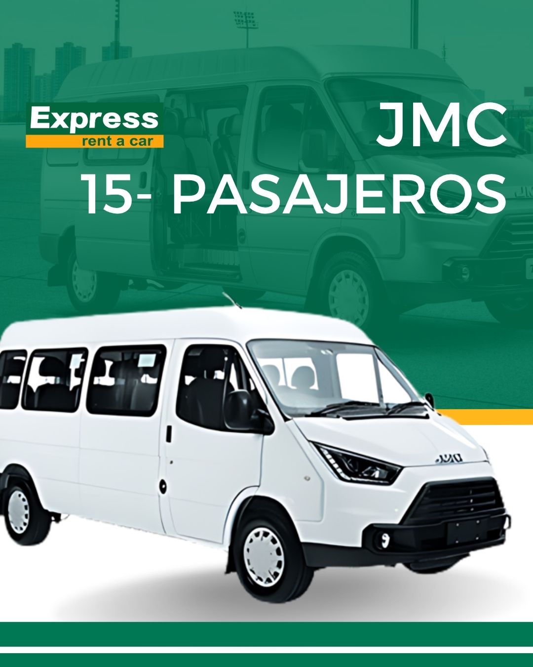 JMC 15 Pasajeros | M�xima Capacidad para Grandes Traslados